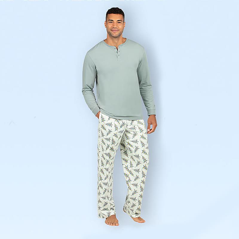 Family Christmas Matching Pajamas Set Mother Kids Pijama Mom