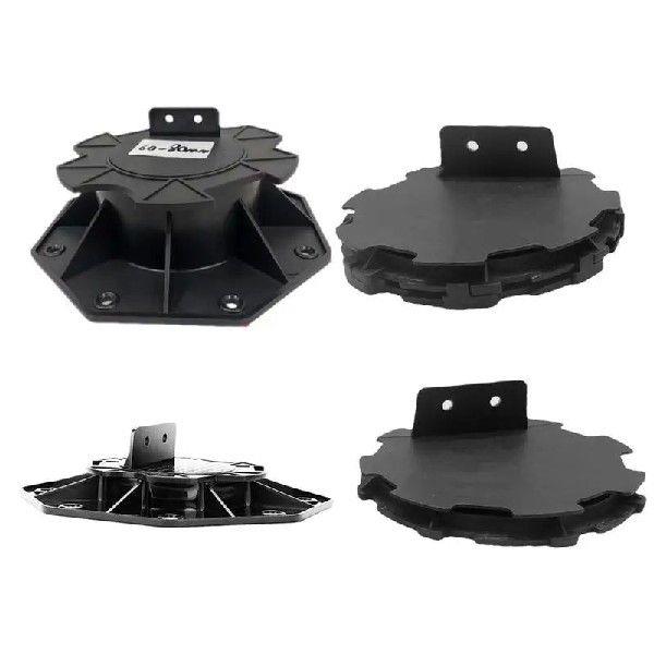 2pcs Adjustable Decking Pedestal Riser Bearing Support