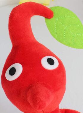 Pikmin Plush Toy Cartoon Game Plushie Olimar Flower Bud Leaf