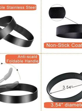 Nonstick Egg Rings Ring Mold Shaper English Muffins Pancake