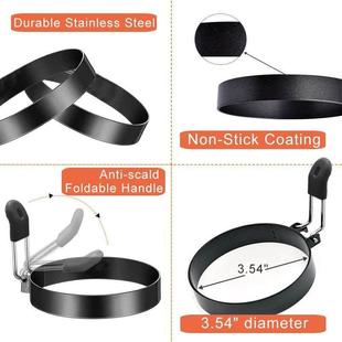 Ring Mold Shaper Nonstick Muffins Rings English Pancake Egg