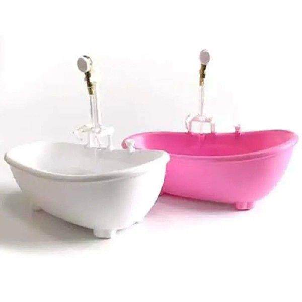 1/6 Miniature Dollhouse Electric Bathtub Bathroom Furniture