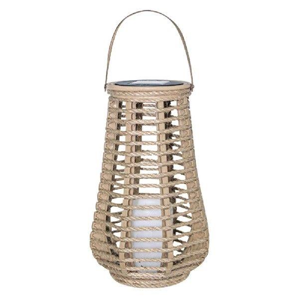 Rattan Solar Lantern IP44 Waterproof Hanging/Standing