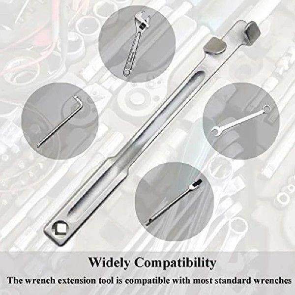 Wrench Extender With 3 Pairs Non-Sliptorque Amplifier Bar