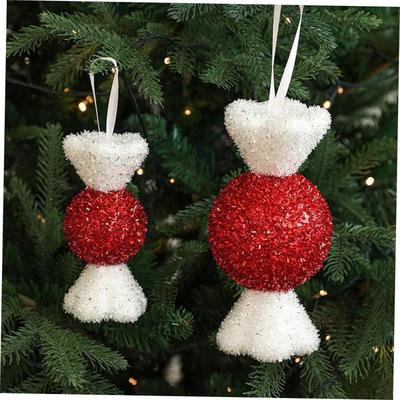 Christmas Tree Decoration Candy pendant a cane Lollipop prop