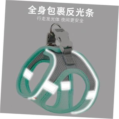Breathable Cat Harness Leash Escape Proof Pet Clothes vest