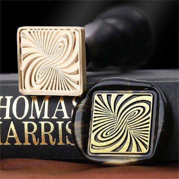 Scraping Wax Stamp Head, Sealing Wax Stamp Head