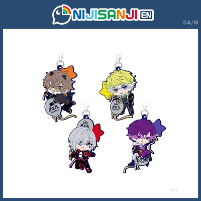【现货】NIJISANJI【EN AR LIVE COLORS】橡胶钥匙扣 Noctyx