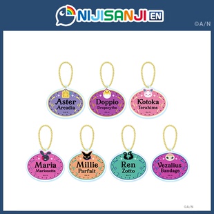 【现货】【NIJISANJI EN Welcome to EN Land!】亚克力名牌钥匙扣