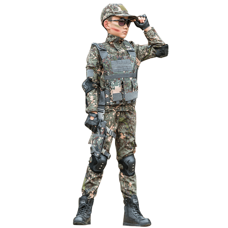 儿童迷彩服套装户外特种兵军训