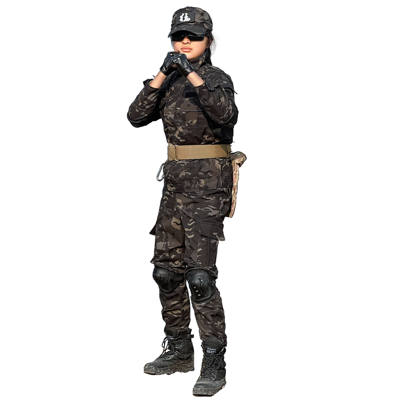 儿童迷彩服套装户外特种兵演出服