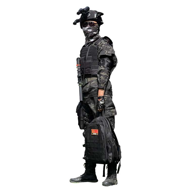 纯棉儿童特种兵户外迷彩服套装