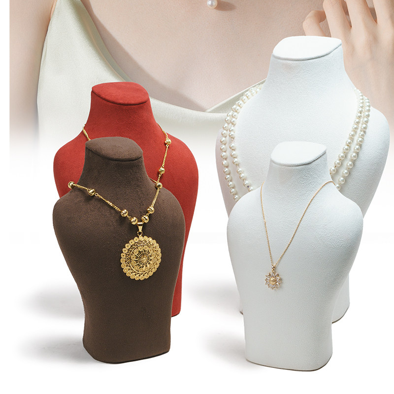 古月不凡超纤人像项链展示架