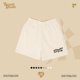 学院风百搭高腰显瘦小个子 子夏季 Guozii运动休闲毛圈短裤 女五分裤