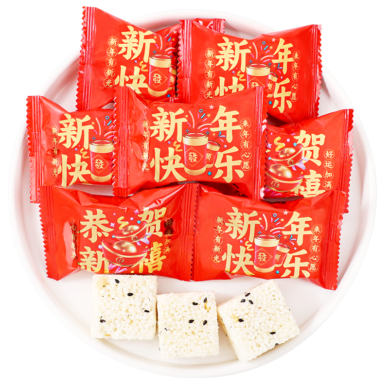 千禧园新年糖果坚果小米酥