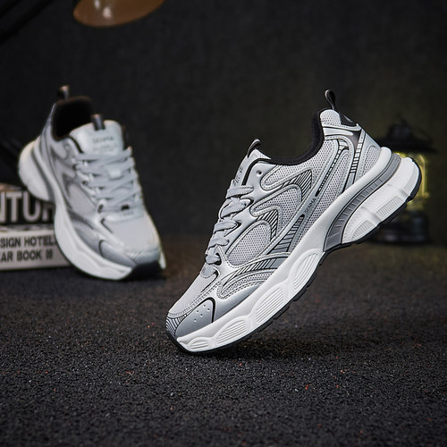 森马男鞋2025新款冬季加绒加厚保暖棉鞋男士百搭休闲运动老爹潮鞋