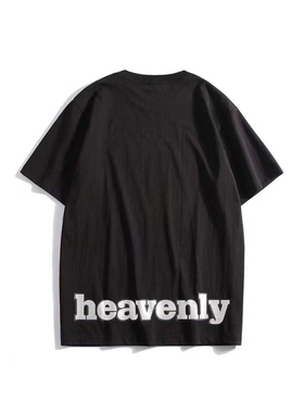RWB-DPLS经典款heavenly短袖印花T恤青春潮酷流行圆领时尚男女