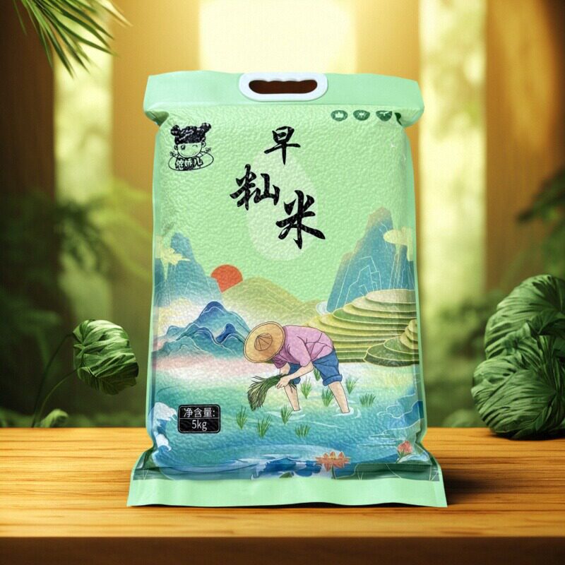 早稻米早籼米安徽糙陈新谷炒饭熬粥不粘不糯肠粉凉皮发糕豆丝5kg