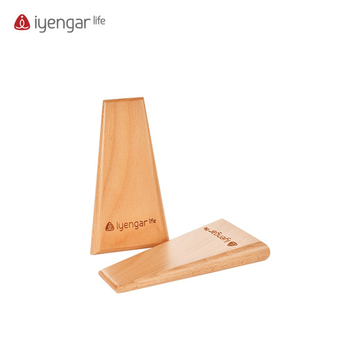 实木三角板瑜伽砖IyengarLife