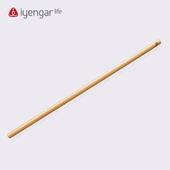 艾扬格小圆棍瑜伽棍形体棍开背开肩神器矫正驼背辅助木棍训练工具