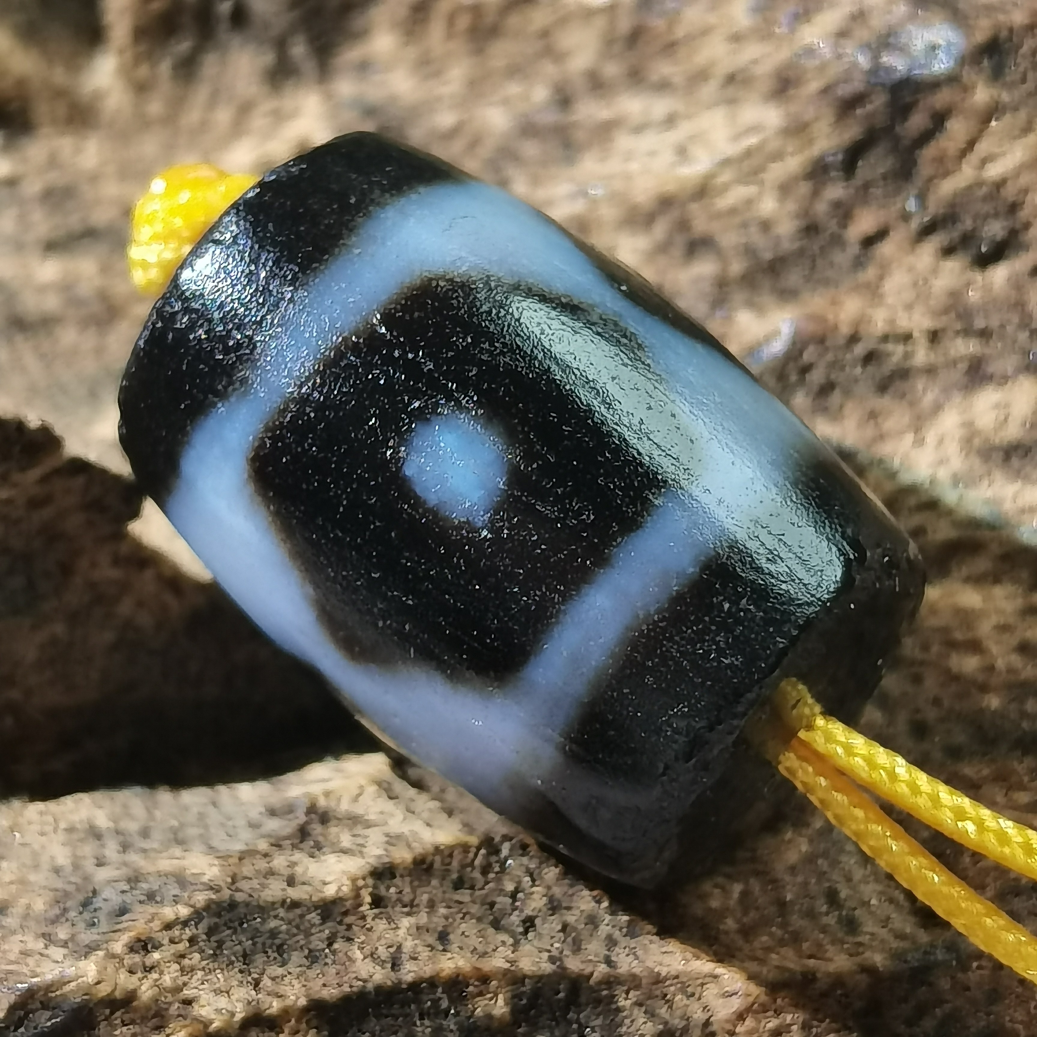 藏区满砂老糯坛城三眼桶珠高油高润真品玛瑙玉髓珠藏式项链设计,珠宝/钻石/翡翠,DIY配件,淘宝优惠券,粉丝福利购,淘宝优惠卷