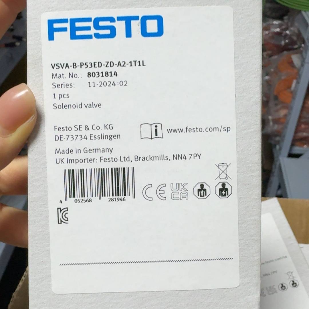 [议价]费斯托电磁阀 8031814  VSVA-P53ED-ZD-