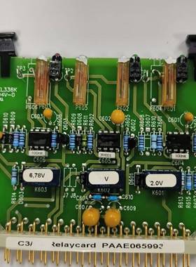 [议价]瓦锡兰C3 Relaycard，型号PAAE065993，绿