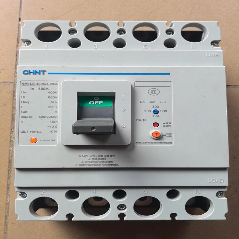 [议价]NM1LE-400S/4300A塑壳漏电断路器，40