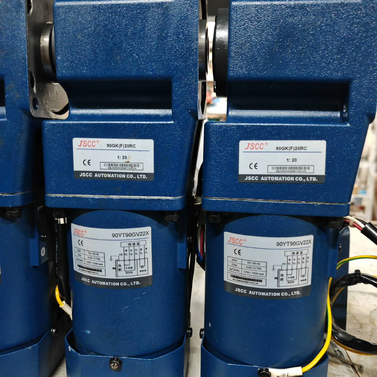 [议价]JSCC精研电机90YT90GV22X/90GK（F）20R