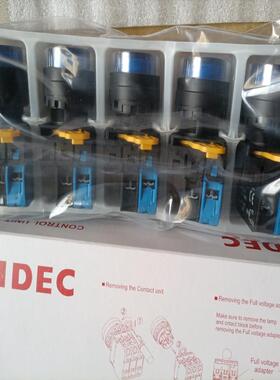 [议价]IDEC禾泉蓝色按钮YW1L-MF2E10Q4S-6