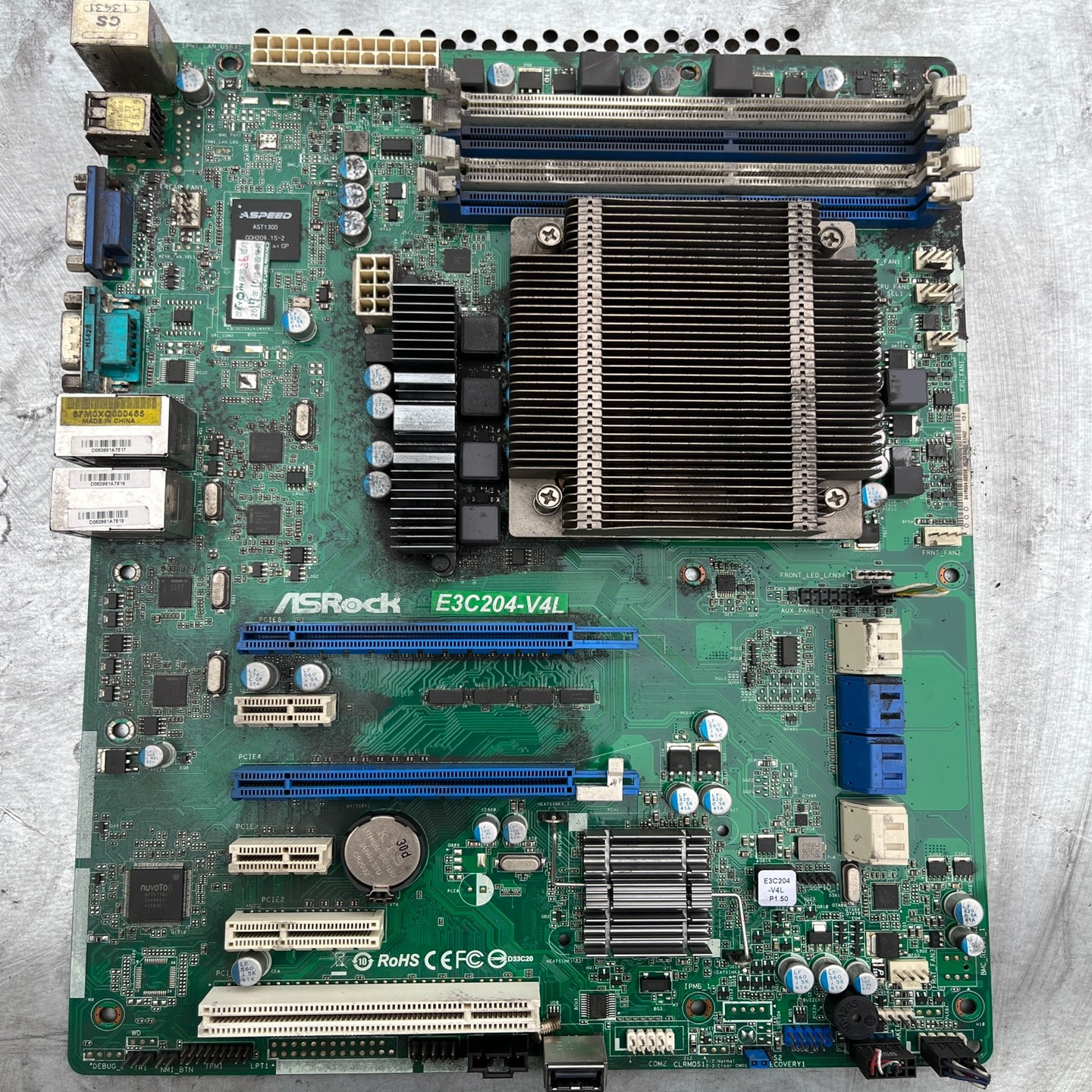 【议价】ASRock Rack E3C204-V4L 永擎 工作站