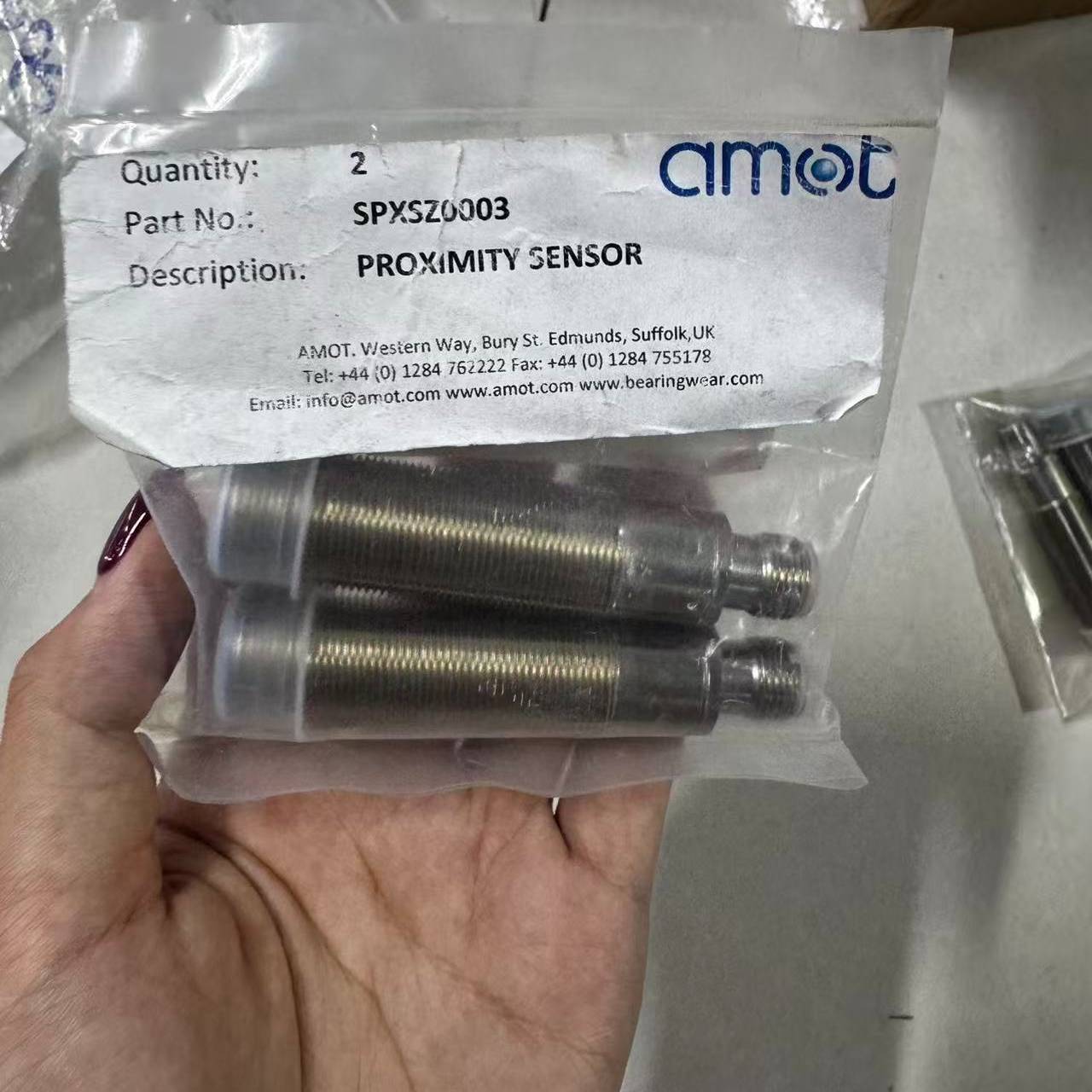 [议价]AMOT接近开关传感器，型号SPXSZ0003，库存