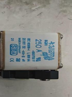 [议价]德国西霸SIBA熔断器SQB1 250A，型号206