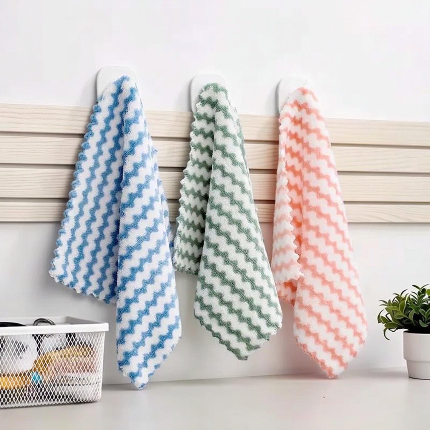 厨房抹布家用加厚水波纹抹布厨房洗碗布不沾油吸水不掉毛易清洁,家庭/个人清洁工具,抹布,淘宝优惠券,粉丝福利购,淘宝优惠卷