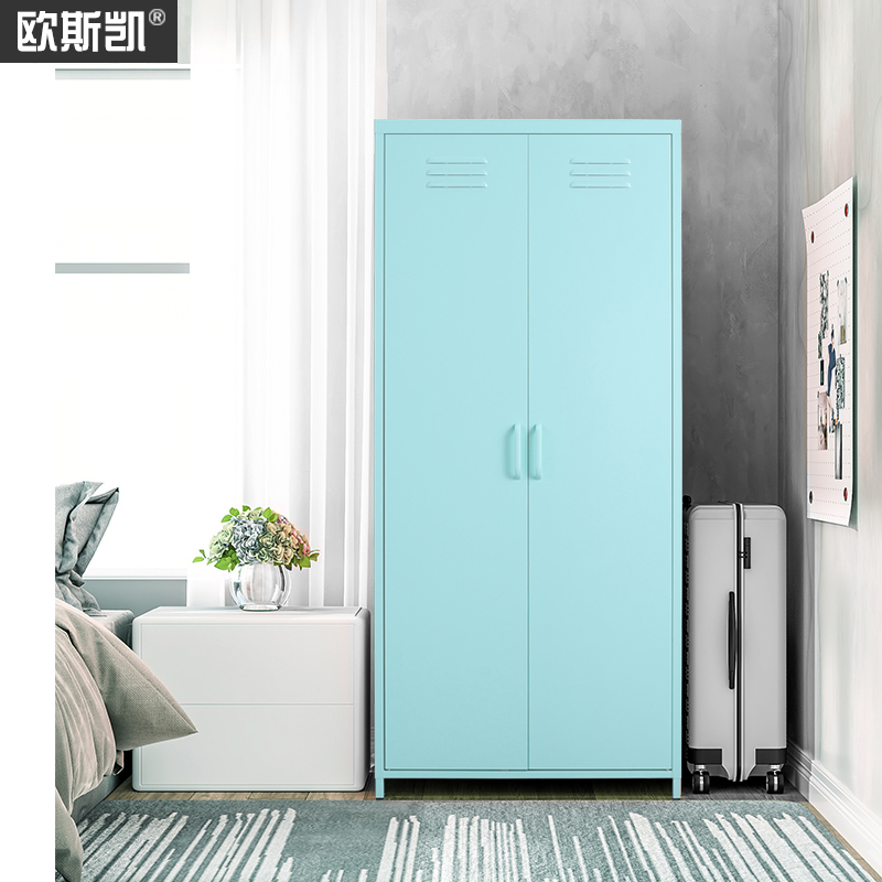 白色简约现代衣柜儿童零甲醛