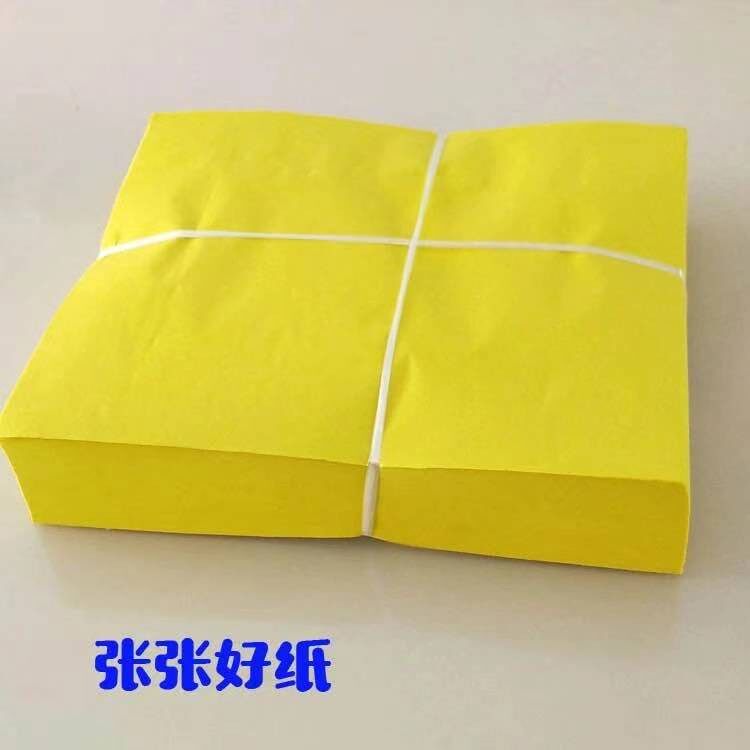 竹浆纸黄纸画