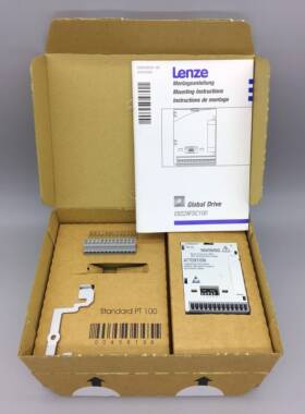 全新原装Lenze伦茨8200系列变频器模块IO模块E82ZAFSC010 000 100