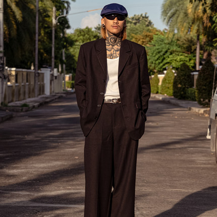 PUBLIC RADIO | 昭和结婚套装西装高端羊绒合成面料罗达曼的假日