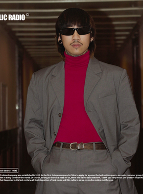 PUBLIC RADIO | 80S昭和年代复古经典西装外套澳洲高档进口羊绒