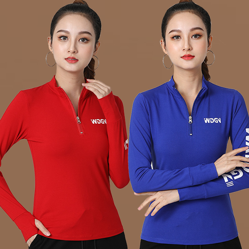 休闲运动健身新款上衣女