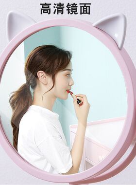 folding mirror dormitory batroom gargle table wall anging