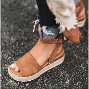 Women Sandals Plus Size Wedges Shoes Summer Flip Flops 凉鞋
