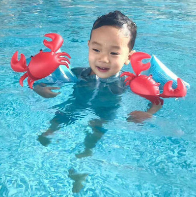 a pair cildren arm circle float kids swim 手臂浮圈儿童卡通