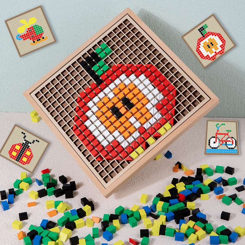 Children's puzzle building blocks assembly toys kindergarten