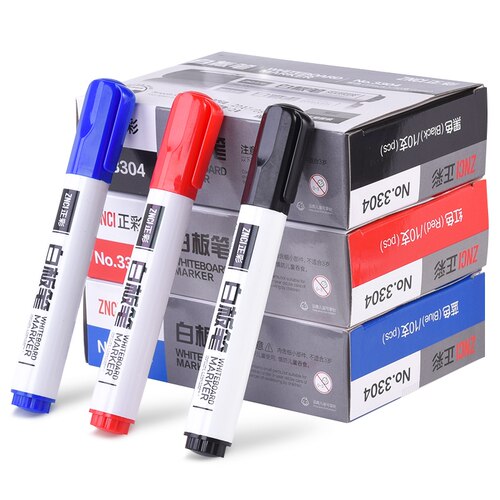 color witeboard marker erasable non-toxic board marker red