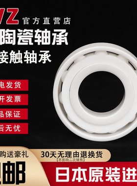 IVZ日本进口氧化锆陶瓷角接触轴承7205CE【25*52*15】【进口P4级