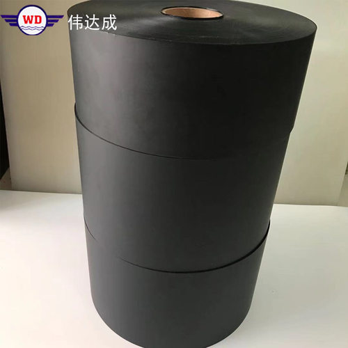 黑色卷材薄膜磨砂阻燃火卷材半成品塑料制品塑料机械黑色pc卷现货