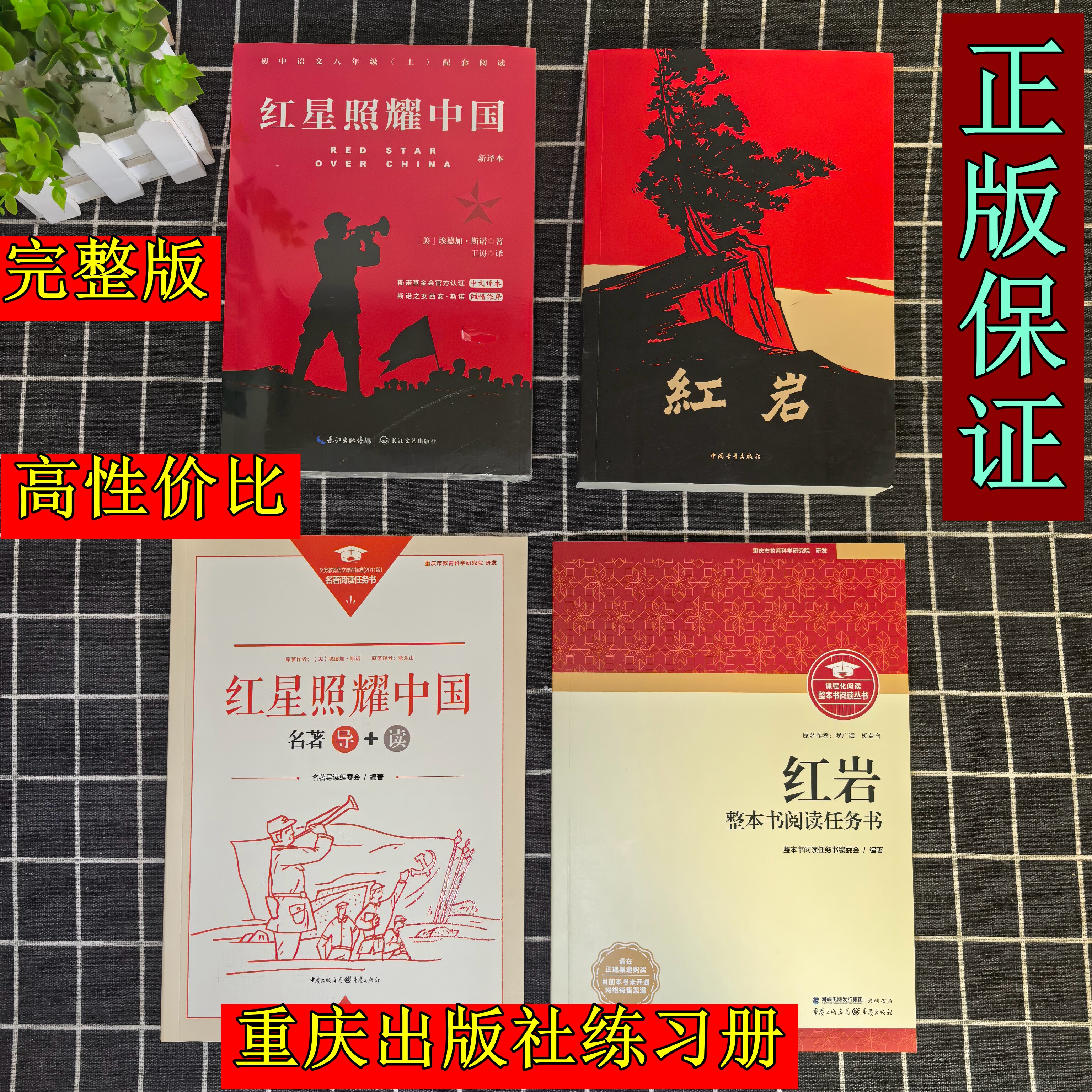 红星照耀中国导读红岩重庆出版社