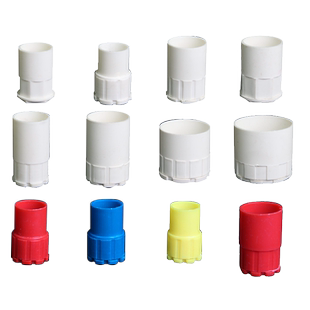 PVC线管锁扣阻燃家装接头16锁母套管4分暗盒25连接件20塑料盒杯梳