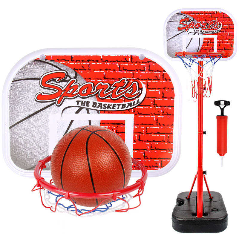 户外幼儿园篮球架小学生移动式球框家用室外儿童可升降投篮训练。